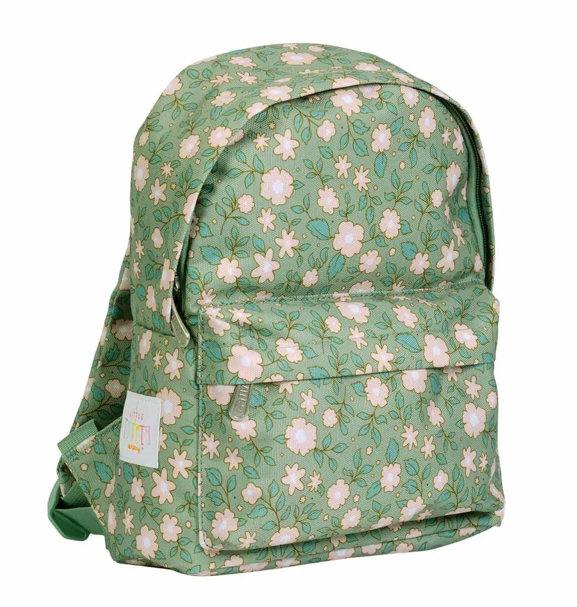 Little Backpack - Blossoms Sage