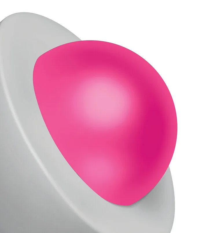 Lollicock 7" Glow In The Dark Rainbow Silicone Dildo Without Balls