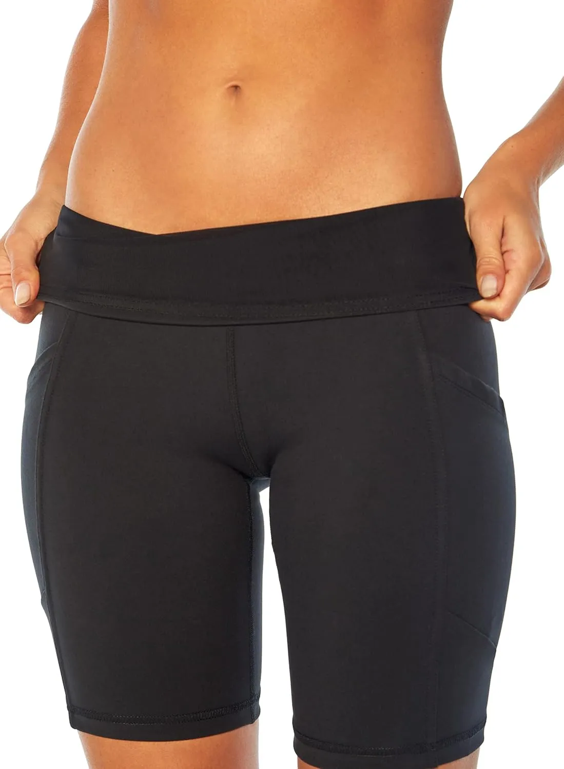 Marika Women's Odessa High Waist Tummy Control Bermuda Pocket Short