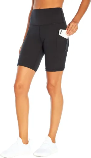 Marika Women's Odessa High Waist Tummy Control Bermuda Pocket Short