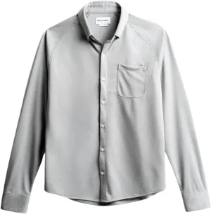 Ministry of Supply Men's Apollo Raglan Sport Dress Shirt, Casual Long Sleeve Button Down, Moisture Wicking, Wrinkle-Resistant