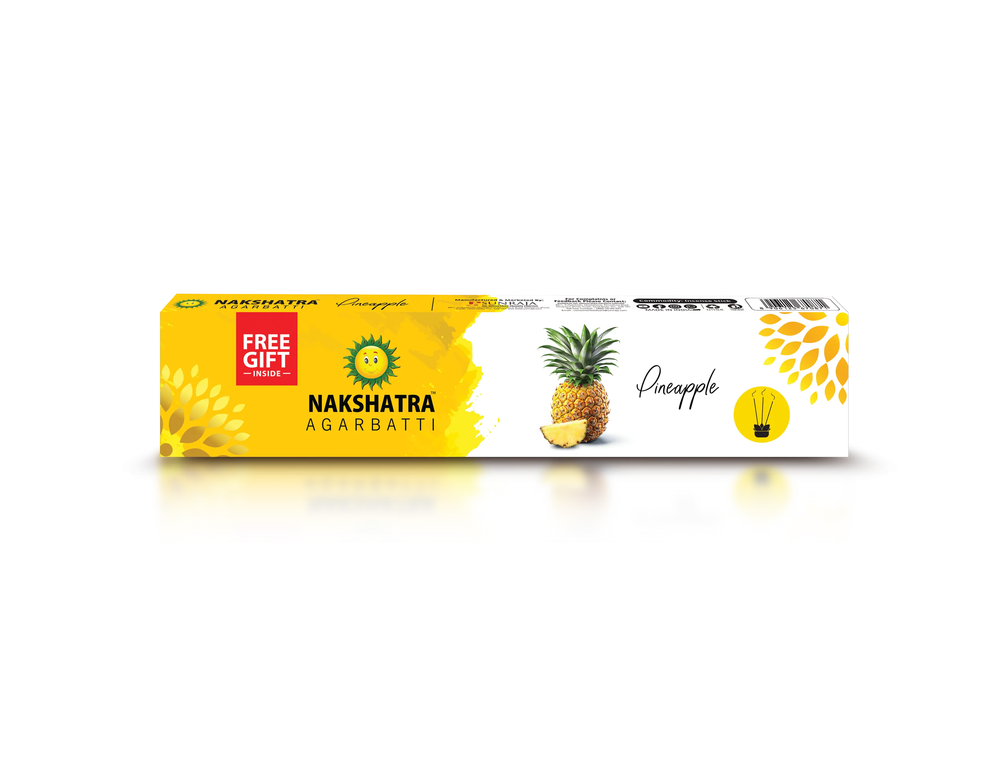 Nakshatra Agarbatti Pineapple Pack of 3
