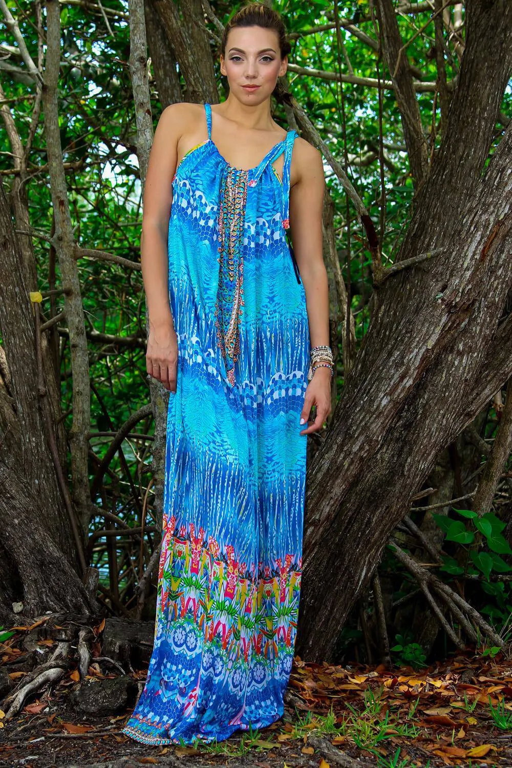 Neck Lace / Hatler Neck Dress For Beach Cover Up