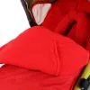 New Luxury Padded Footmuff Liner Warm Red Fit Obaby Atlas Tippitoes Stroller