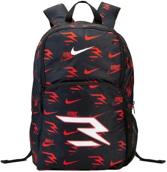 Nike 3 Brand Backpack - Black/Red - One Size (30L)