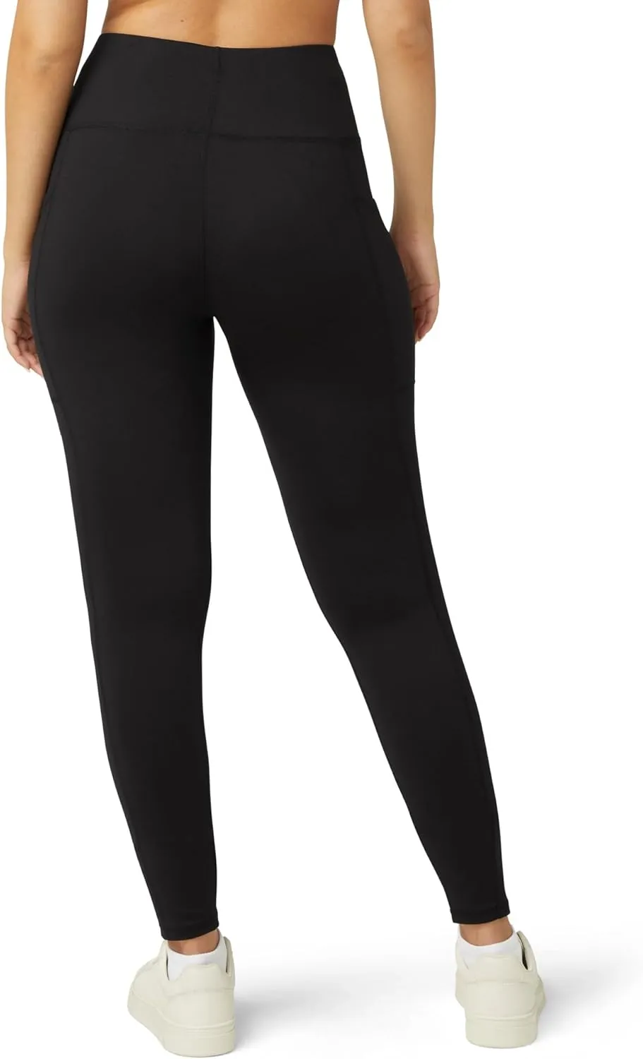 No Nonsense Leggings for Women with Tummy Control and Pockets, Athletic High Waist Yoga Pants