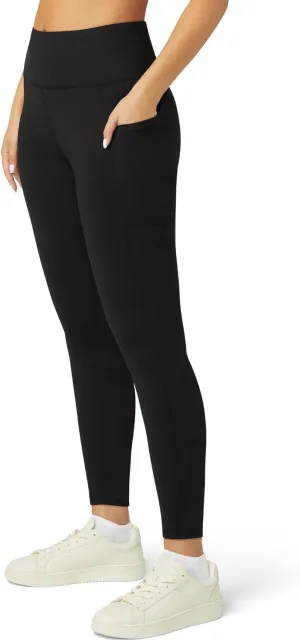 No Nonsense Leggings for Women with Tummy Control and Pockets, Athletic High Waist Yoga Pants