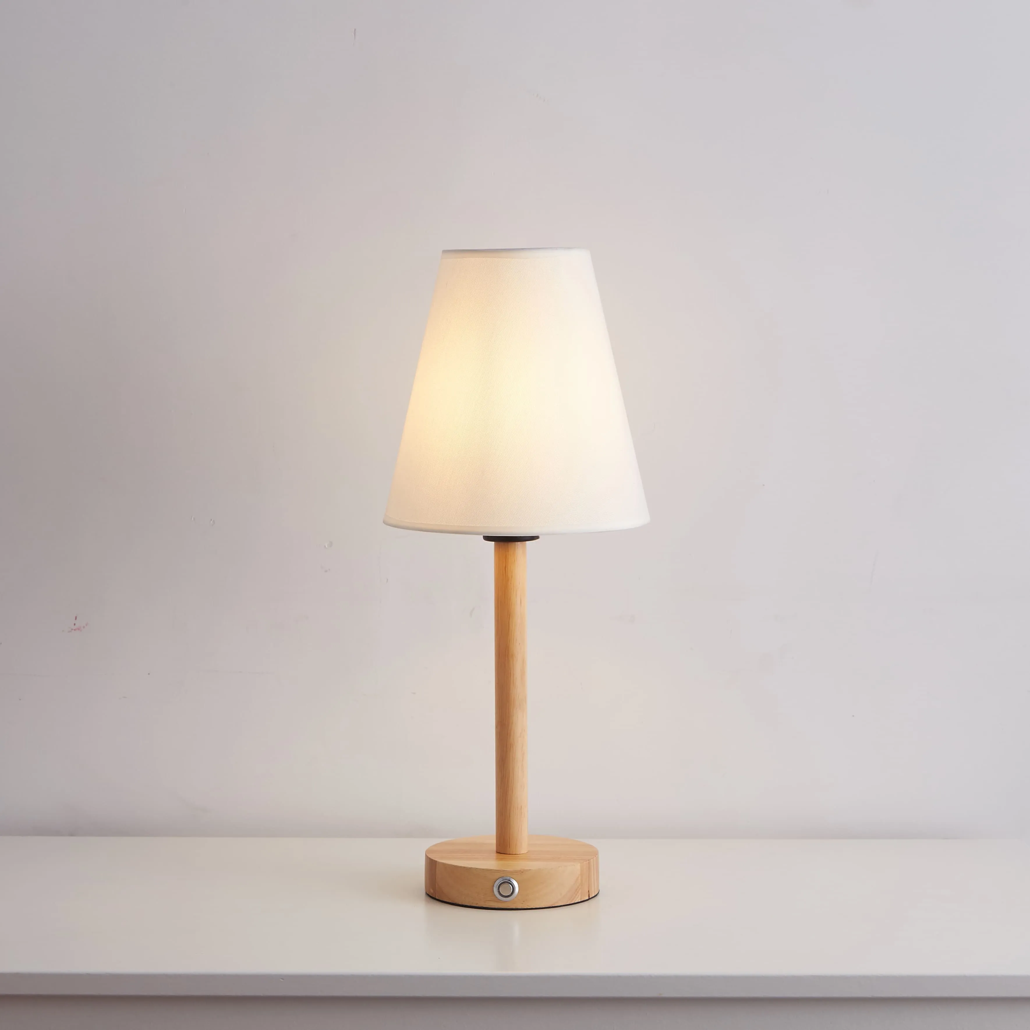 Nordic Style Cordless Wooden Table Lamp