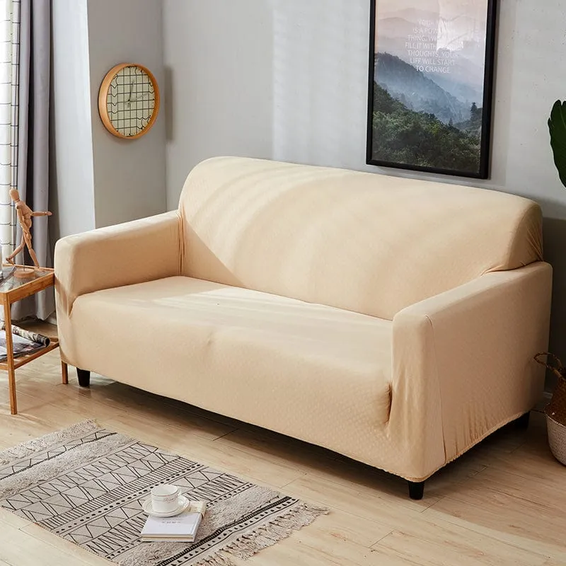 Off-white pink - 100% Waterproof and Ultra Resistant Stretch Armchair and Sofa Covers - The Sofa Cover House