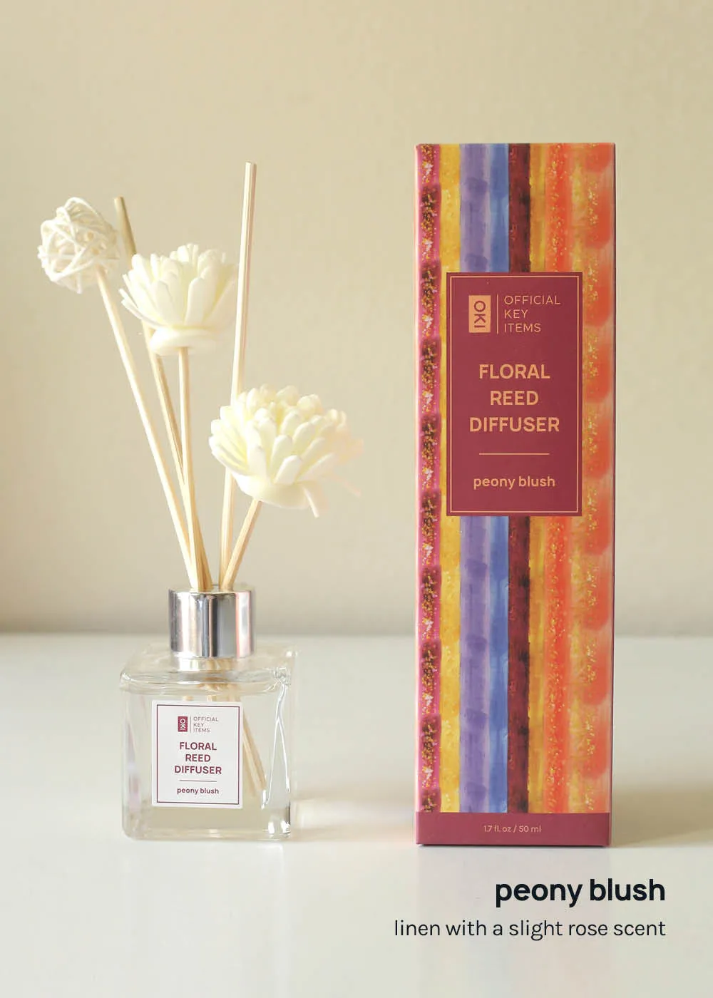 Official Key Items Floral Reed Diffuser