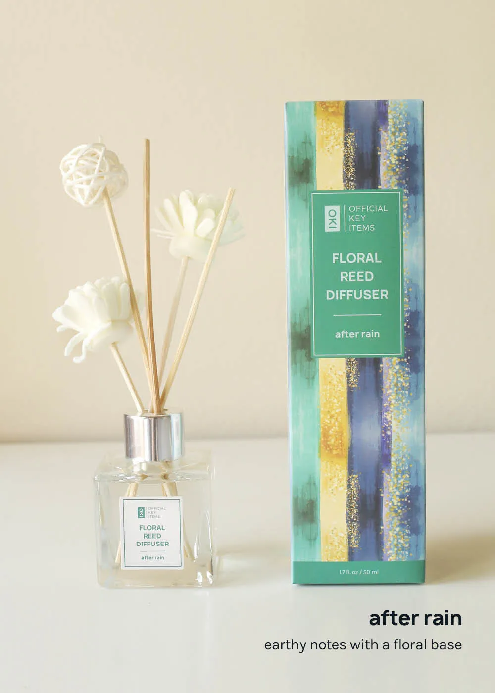 Official Key Items Floral Reed Diffuser