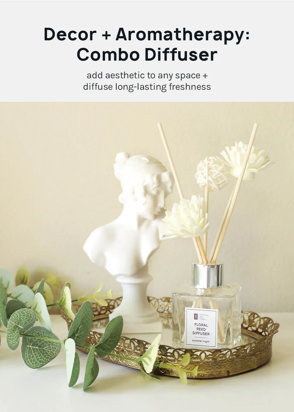 Official Key Items Floral Reed Diffuser