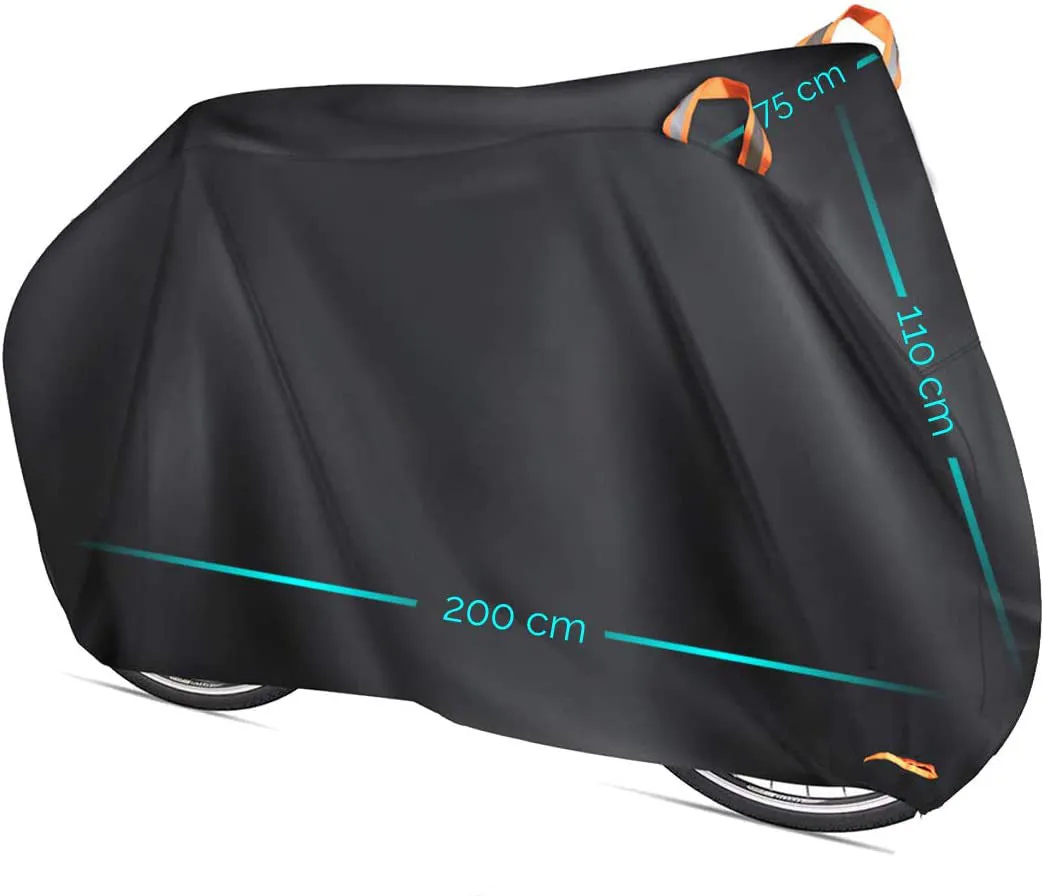 Oxford Cloth Silver Coated Bicycle Rain Cover