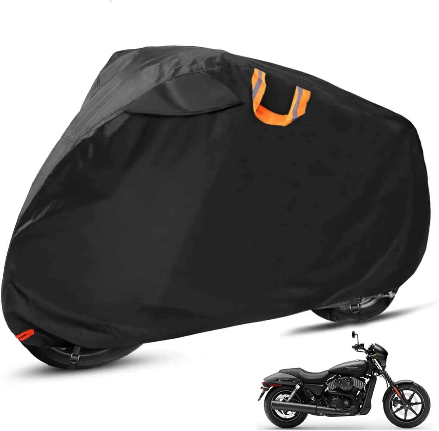 Oxford Cloth Silver Coated Bicycle Rain Cover