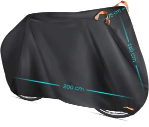Oxford Cloth Silver Coated Bicycle Rain Cover