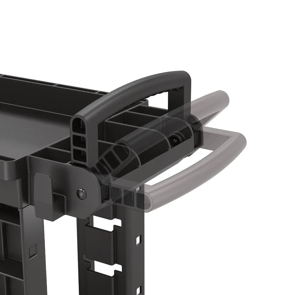 Plastic Utility Cart Heavy Duty, 26X45