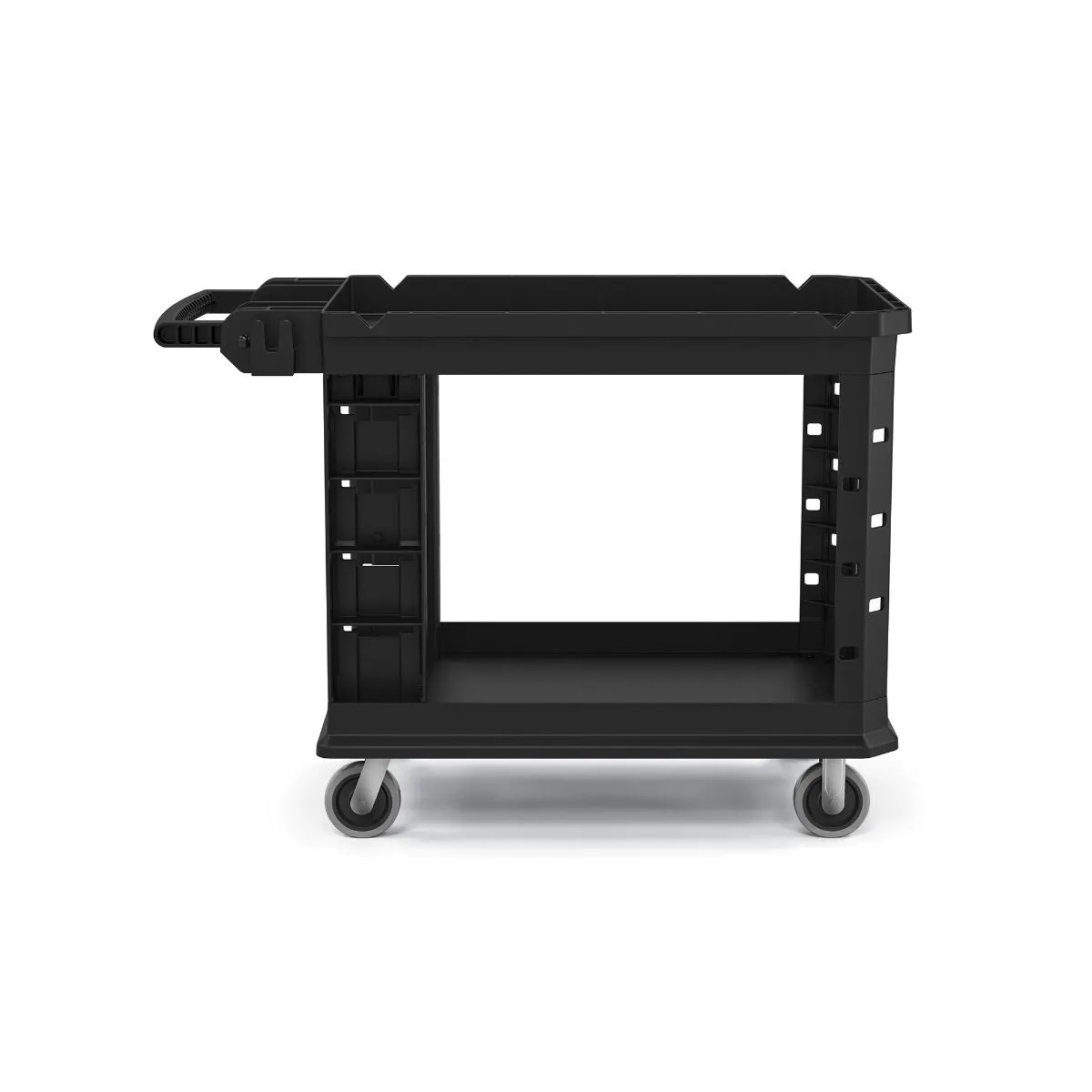 Plastic Utility Cart Heavy Duty, 26X45