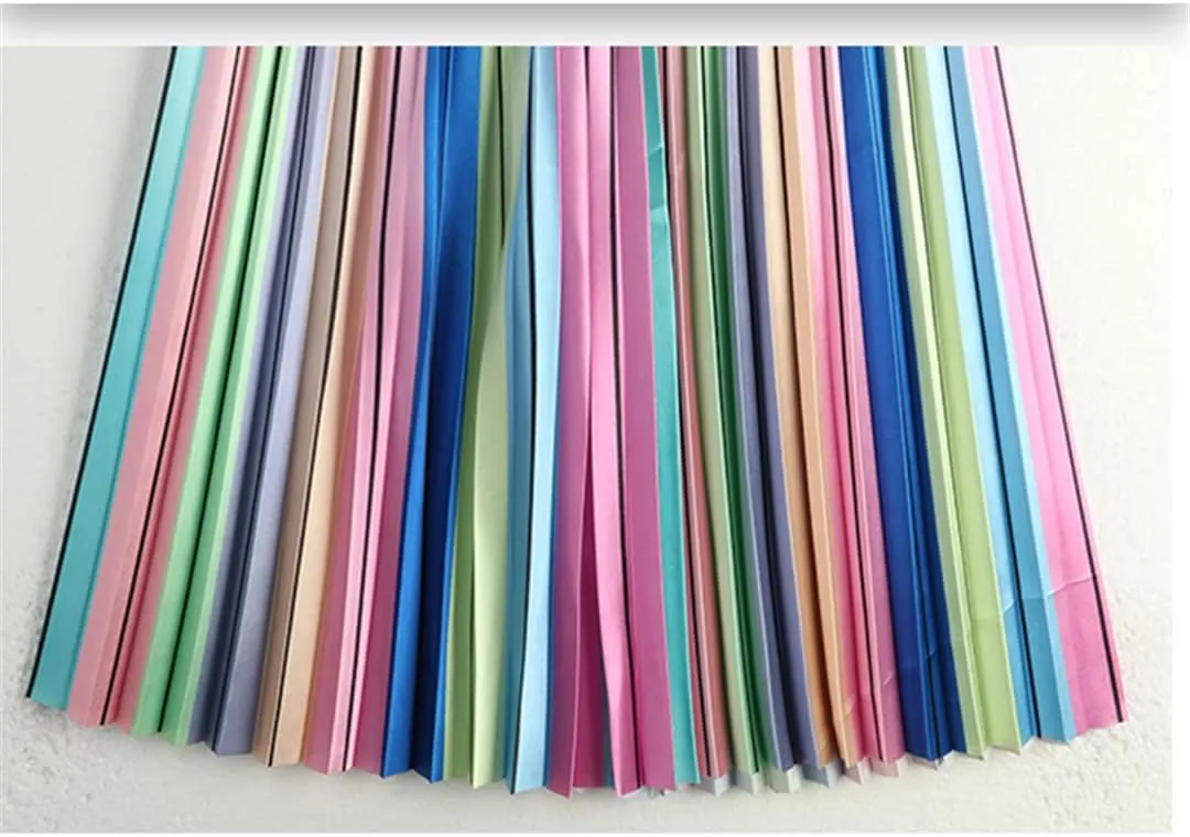Rainbow Striped Pleated Long Skirt Women Spring Summer A Line High Waist Midi Skirt