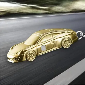 Rechargeable Car Shape Metal Keychain Lighter