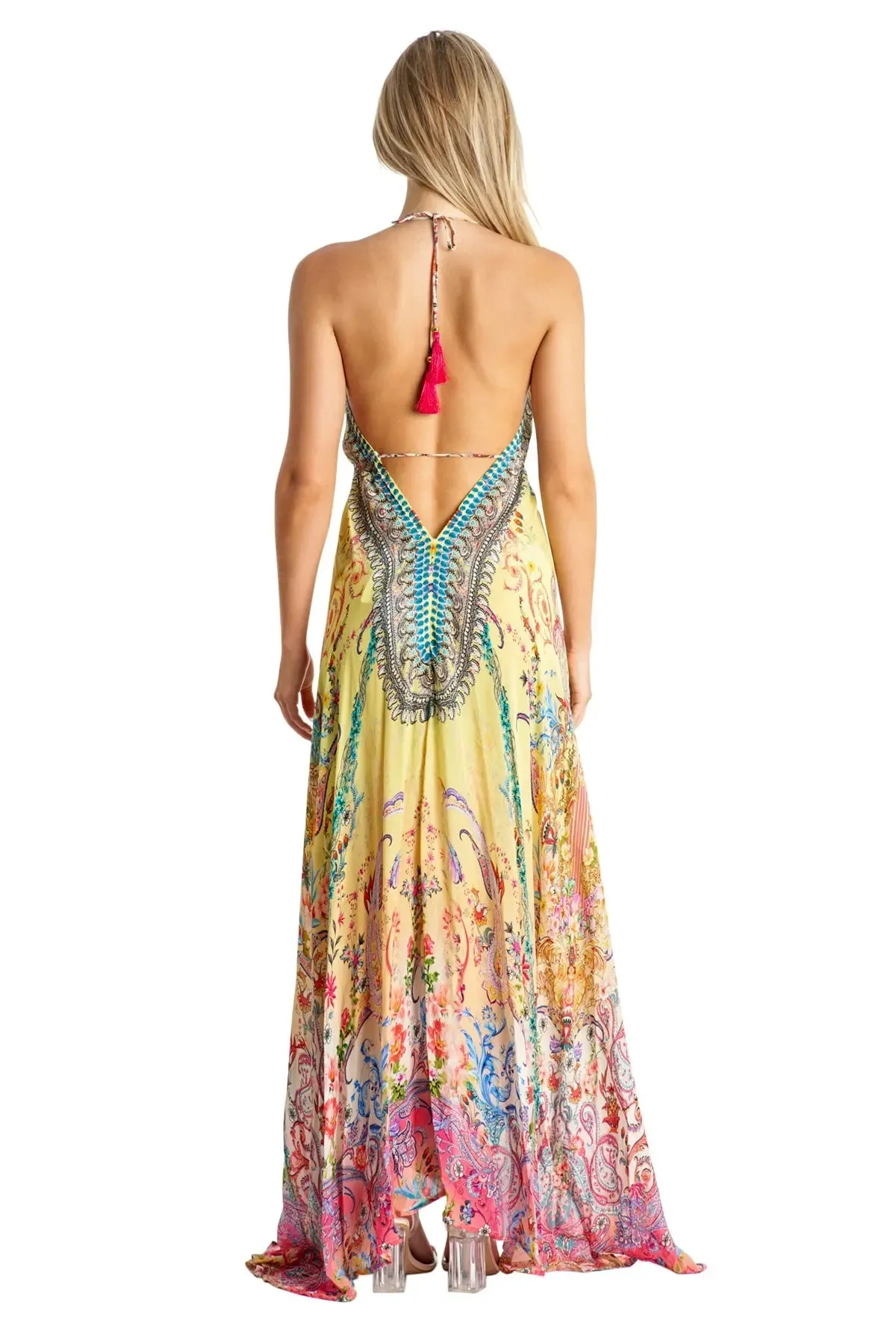 Resortwear Maxi Halter Dress