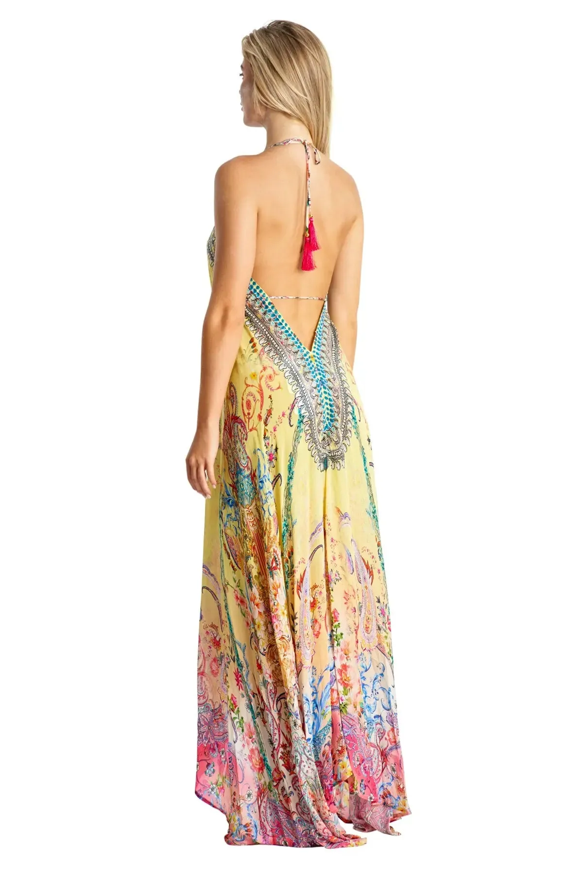 Resortwear Maxi Halter Dress