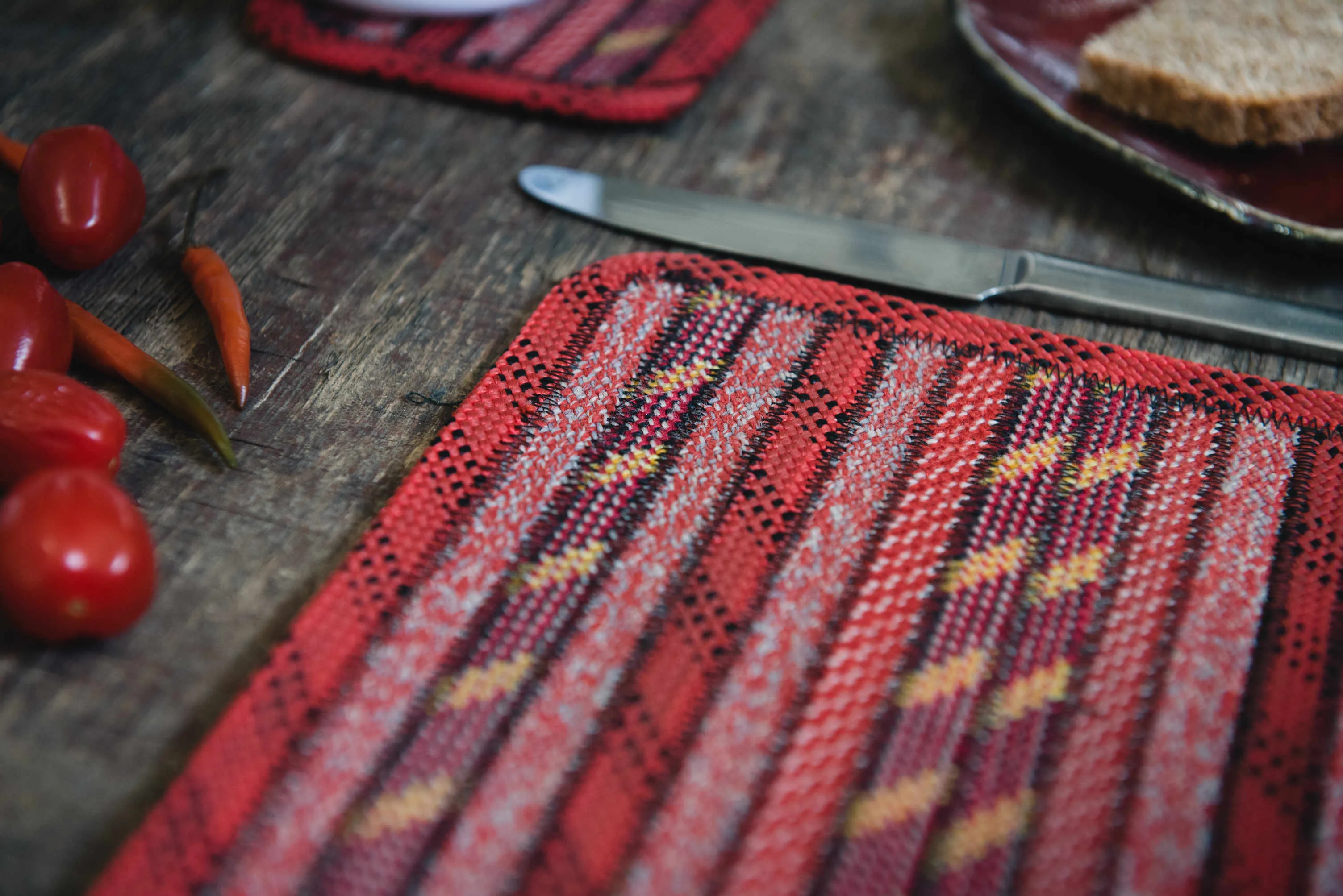 Set of 4 Placemats - Fire