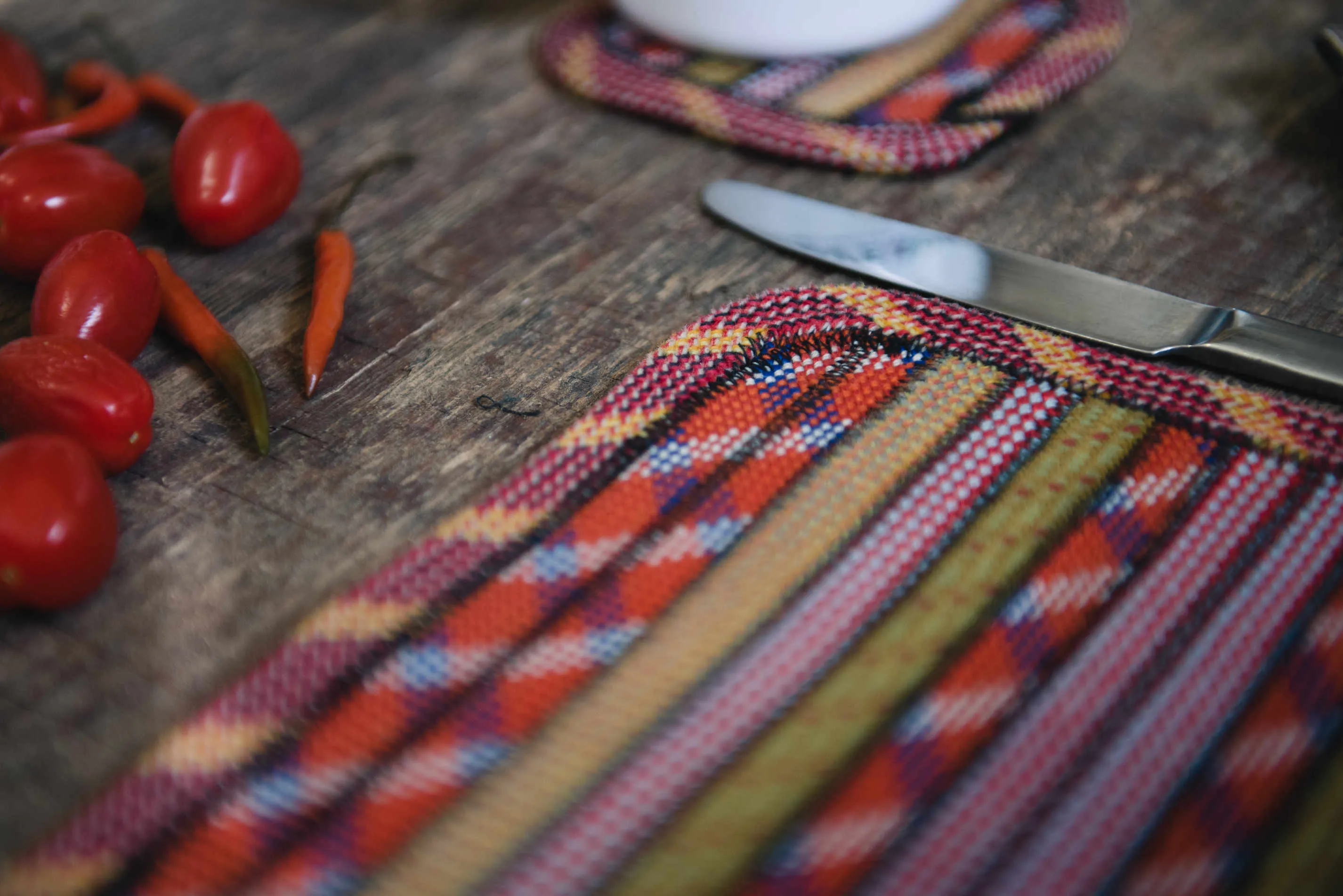 Set of 4 Placemats - Fire