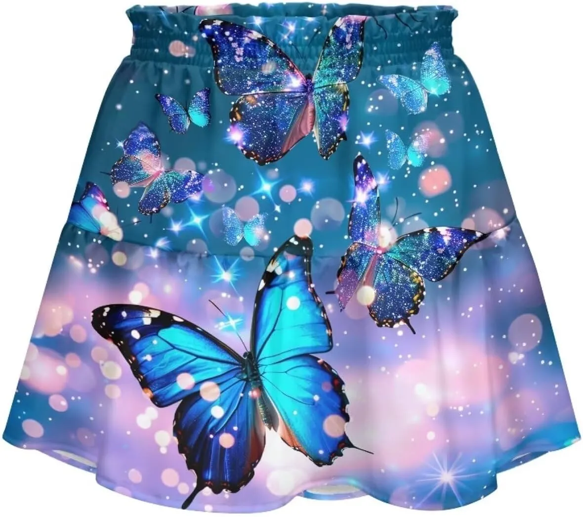 Short Skirts for Women Sexy High Waist Tiered Mini Skirt