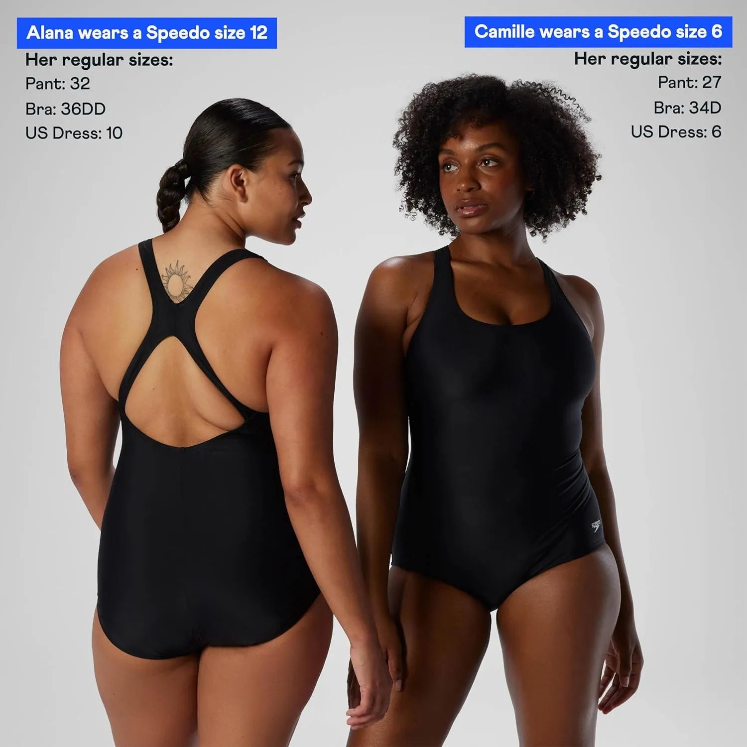 Speedo Women's Swimsuit One Piece Powerflex Ultraback Solid