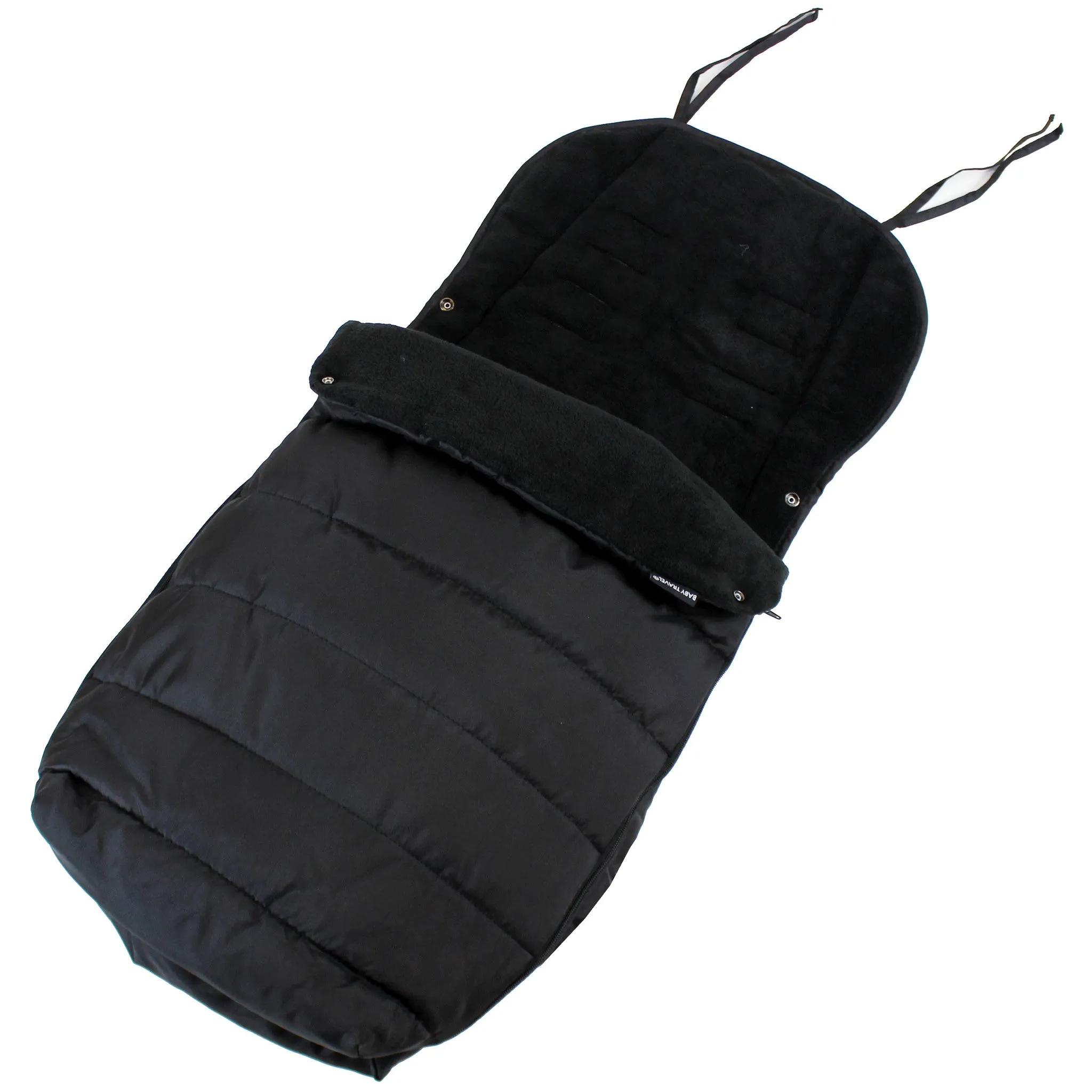 Stroller Footmuff Liner Large Toddler Sleeping Bag - Black
