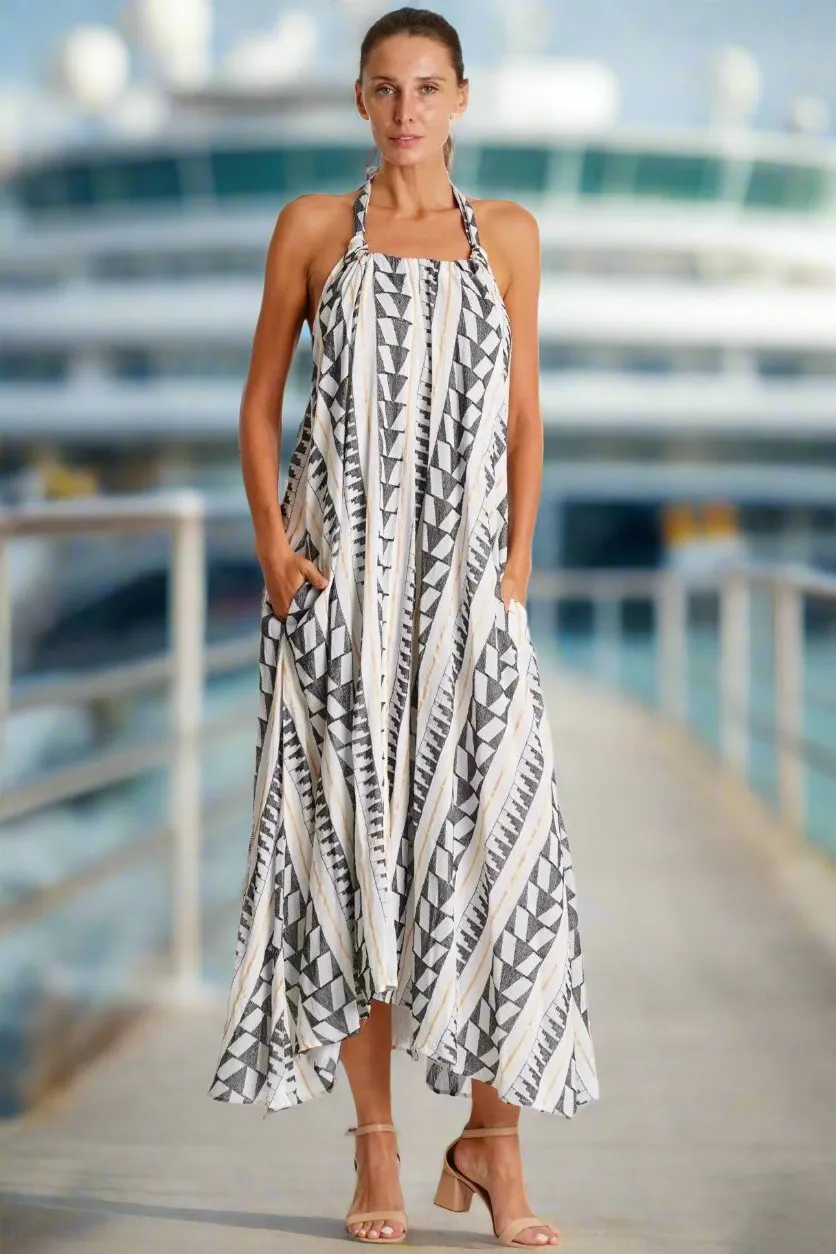 Summer Halter Neck Dress