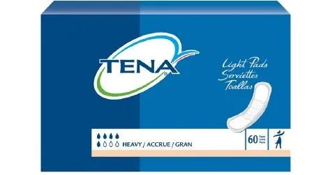 TENA Bladder Control Pad - 11", Pack of 72, Light Absorbency, Polymer, Female, Disposable