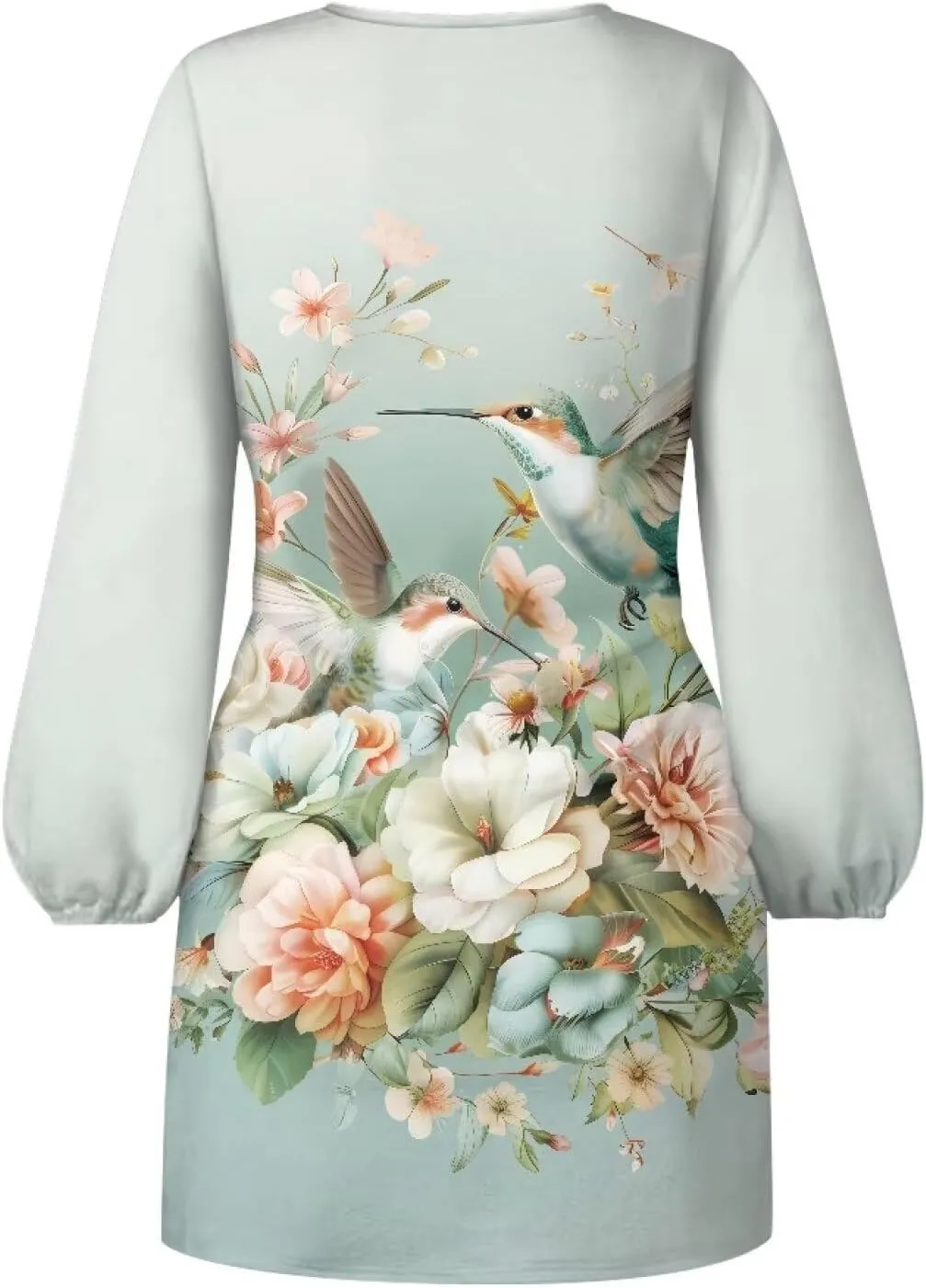 TODIYADDU Womens Long Sleeve Dress for Women Long Sleeve Tie Waist Elegant Cocktail Party Mini Fall Dresses Gifts Size S-XL