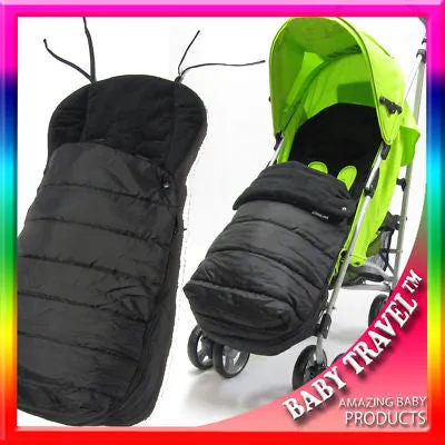 Universal Deluxe  Footmuff  - Black