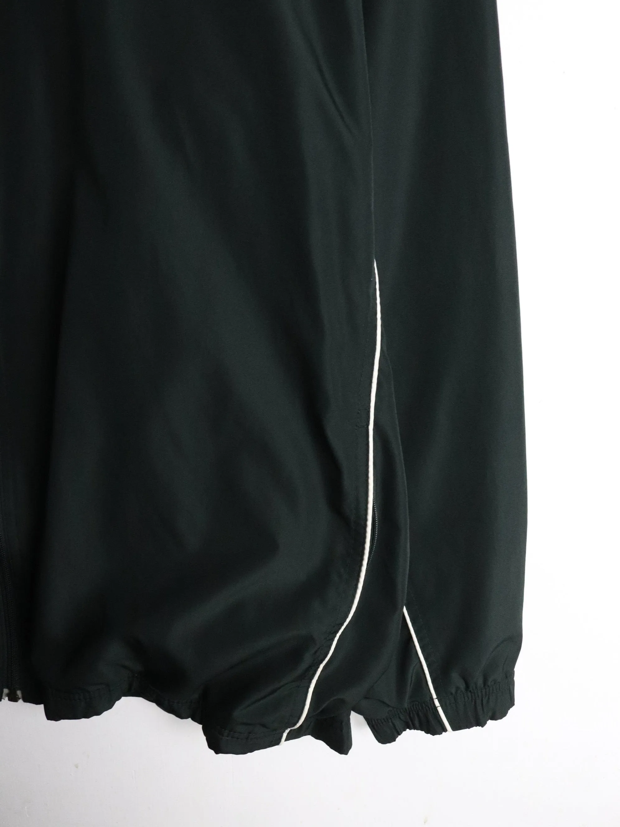 Vintage Reebok Windbreaker Mens Large Black Jacket