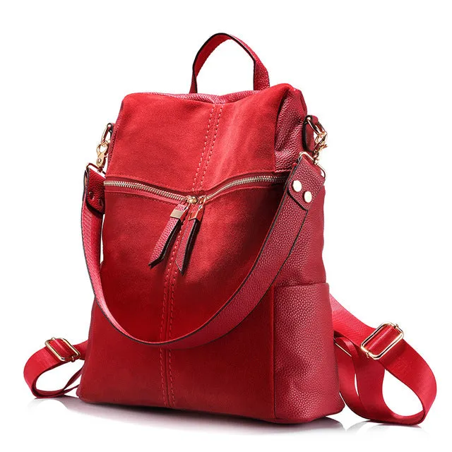 vintage women backpack