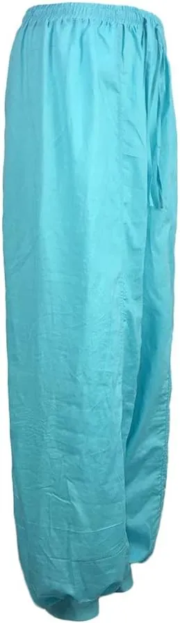 Women Linen Pants Wide Leg Baggy Dressy Beach Wide Leg Pants with Pockets Solid Work Palazzo Pants for Women Dressy