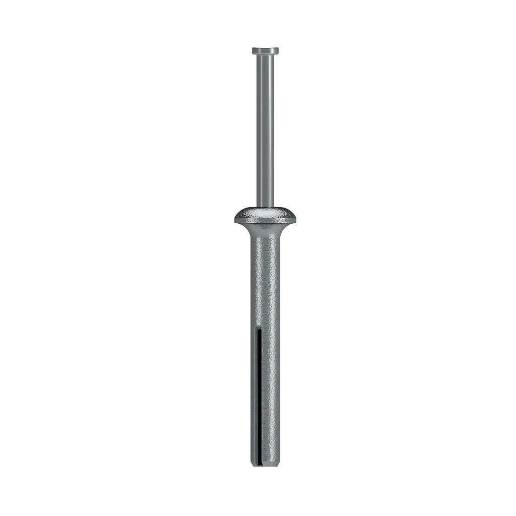 Zinc Nailon 1/4 in. x 2 in. Pin-Drive Anchor (100-Qty) (Pack of 400)